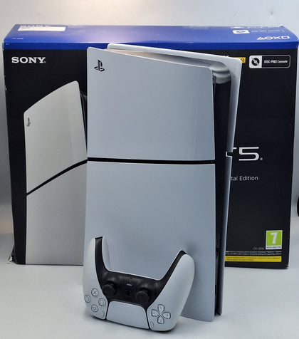Sony PlayStation 5 Digital Edition 1TB gaming console with 1 x dualsense controller and all leads BOXED