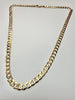 9ct gold curb chain 20"