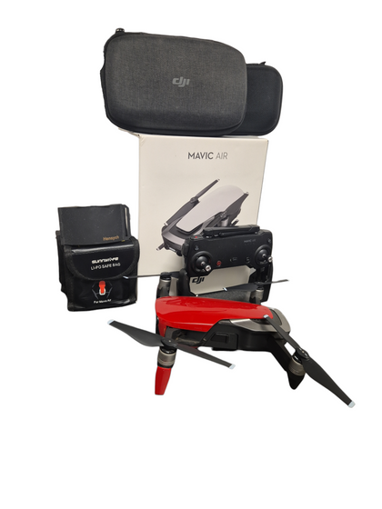 DJI Mavic Air (4k Camera) Foldable Quadcopter - Flame Red