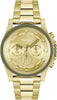 Hugo Men's Brave Gold Tone Bracelet Watch