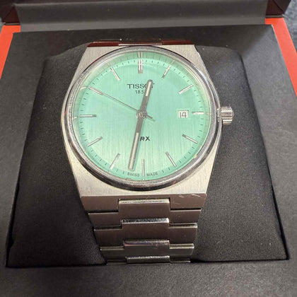 Tissot PRX Quartz Light Green Dial Men's Watch T137.410.11.091.01