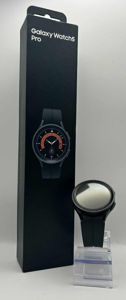 Samsung Galaxy Watch5 Pro 45mm 4G (SM-R925) with strap- Black Titanium, Boxed