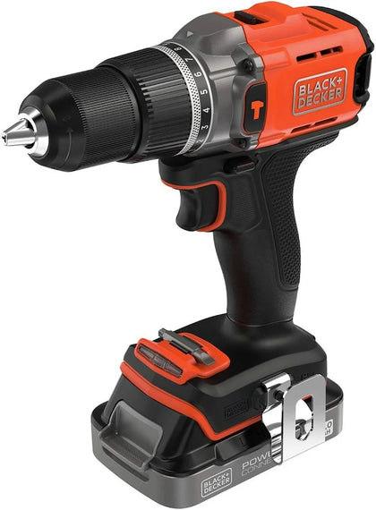 Black + Decker 18V Cordless Hammer Drill *Collection Only*