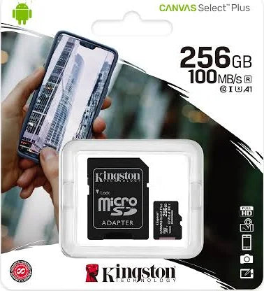 Kingston Canvas Select Plus Card 256GB