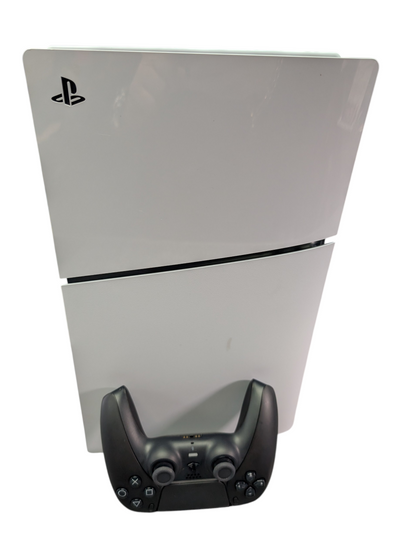 Sony PlayStation Slim Digital Console With Black Wireless Controller