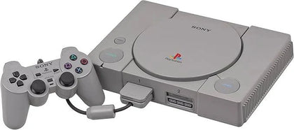 Sony PlayStation One With Original Control Pad and Gun Control Pad, Grey