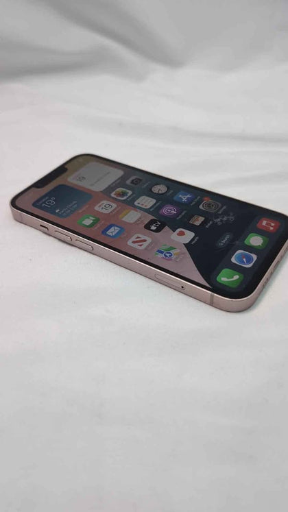 Apple iPhone 13 Mobile Phone - 128GB - Pink - Open Unlocked - Unboxed (86% Battery) *SMASHED SCREEN*