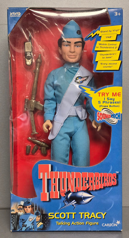 ***Collection Only*** Carlton Soundtech Scott Tracy Talking Action Figure 12