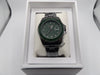 Softech Men's Gunmetal gray with Green Face Watch