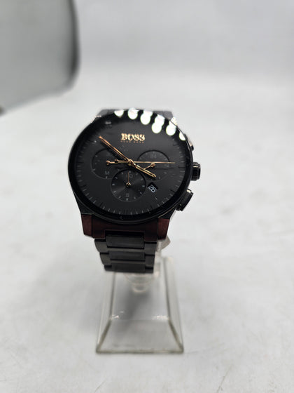 hugo boss mens chronograph watch