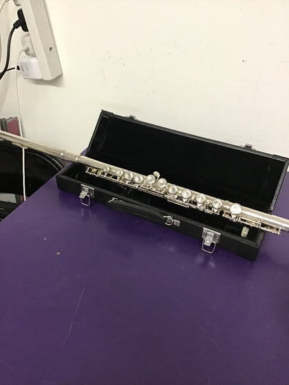 Maxtone French Engineer Silver Flute with Case