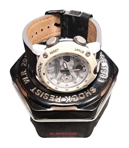 G-Shock GA2000 w/3rd party leather strap**Boxed**