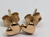 14ct Gold Pandora Heart earrings