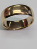9ct Gold Wedding Band Ring Size S 1/2