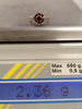 9ct Yellow Gold Red Stone Cluster Ring - Size I