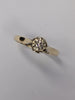 9ct Gold Diamond Ring Size P