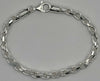 925 SILVER HALLMARKED, BRACLET W/ LOBSTER LOCK, 8", 22.3G, BOXED, *BRAND NEW*
