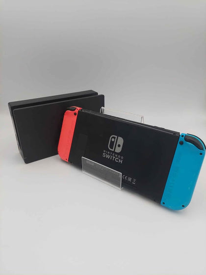 Nintendo Switch Console, 32GB, HAC-001-01, Red/Blue Joycons, Only Dock Included