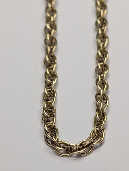 9ct gold  linked chain 20