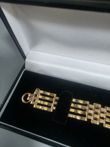 9ct gold b/let 15.1g 375 8'' IN LENGTH