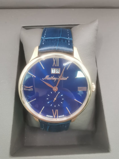 Mathey-Tissot Edmond Quartz H1886QPBU watch Boxed