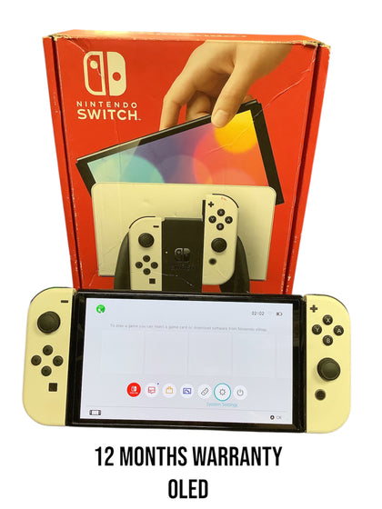 Nintendo Switch OLED - White Boxed
