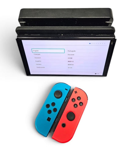 Nintendo Switch OLED Console with Dock - Unboxed