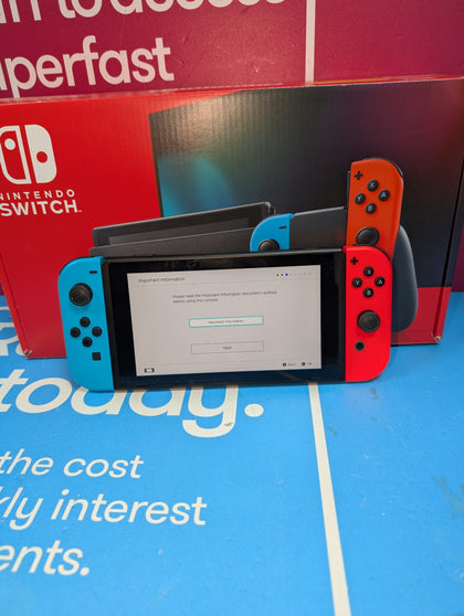 Nintendo Switch Neon Red/Neon Blue