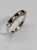 9ct Gold Black Stone Ring