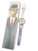 Swatch Le Fils de L'Homme By Rene Magritte Watch SUOZ350 Boxed