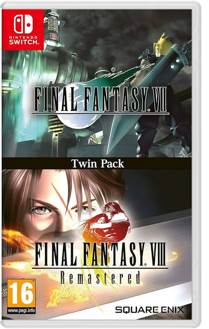 Square Enix Final Fantasy VII & Final Fantasy VIII Remastered Twin Pack