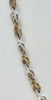 9ct White/Yellow Gold 18” Necklace