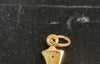 9ct Yellow And White Gold Cross Pendant - 1.76G - Hallmarked - Iridescent Effect On The Yellow Gold