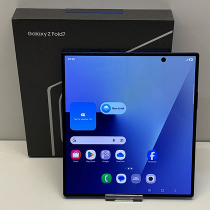 Samsung Galaxy Z Fold7 Unlocked Model SM-F966B/DS 256GB in Blue Shadow Boxed