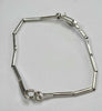 9ct White Gold Bracelet CZ