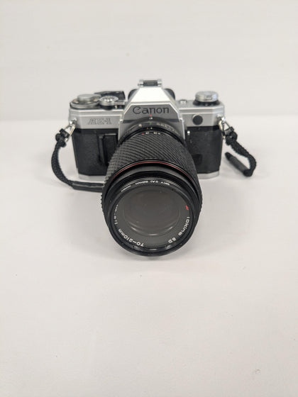 Nikon AE-1 Cmarea with Tokina 70-120mm Lens