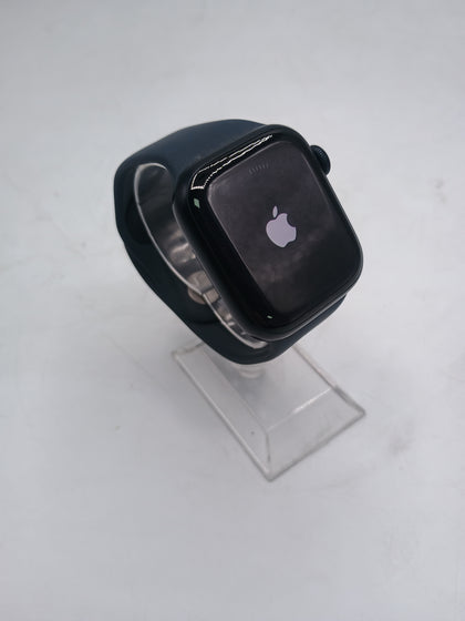 Apple Watch Series 8 (GPS + Cellular, 41MM) Midnight Aluminium Case with Midnight Sport Band ()