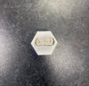 9ct Gold Gents C/Z 'DAD' Ring (Size T), 5.8g