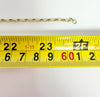 9ct yellow belcher chain 24"