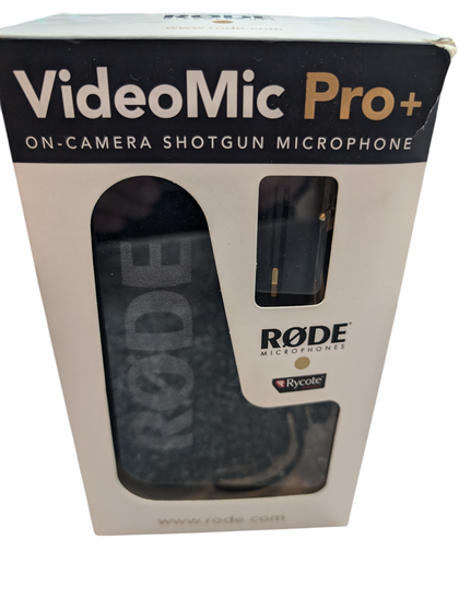 RODE VIDEOMIC PRO+ BOXED PRESTON STORE