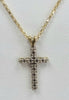 9ct Gold Chain 20" with Cross