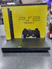 Playstation 2 Slimline Console, Black, Boxed and Memory card. No Pad