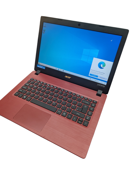 RED ACER LAPTOP WITH CHARGER PRESTON STORE