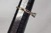 9ct Yellow And White Gold Ring With cubic zirconia Stones - 1.5G - Size M. Hallmarked