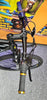 Swifty Unisex Adult at650 Mountain Bike with Battery on Frame, Black Yellow
