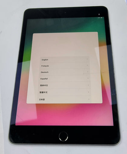 64GB Apple iPad Mini 5th Generation -Cellular **CRACKS on SCREEN**