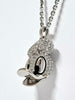Swarovski Disney Donald Duck Necklace Rhodium Plated 50cm