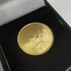 22CT 1892 Gold Half Sovereign Coin - Queen Victoria Jubilee Head Shield Back (3.8Grams Weight)