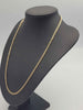 14ct Yellow Gold Bismarck-Link Chain Necklace - 4.81 Grams - 20" Long