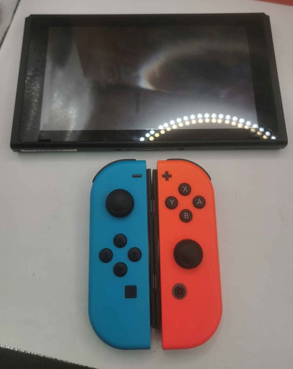 Nintendo Switch 32GB Console - Neon Red/Blue Joycon - Boxed With Charger, Dock and Accessory